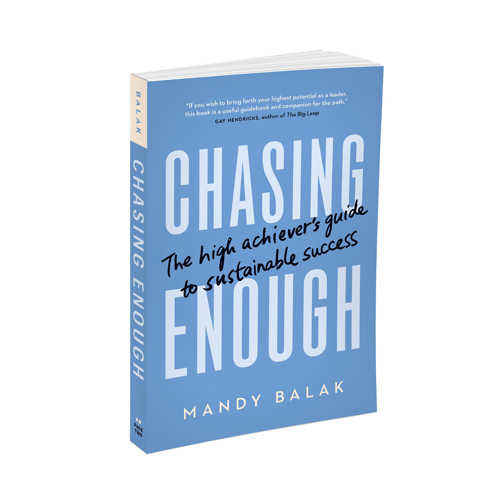 Chasing Enough by Mandy Balak — the high achiever's guide to sustainable success